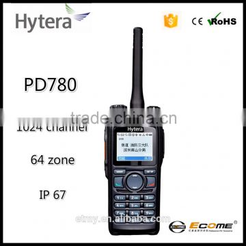 Hytera long distance transceiver pd780 handheld dmr radio digital woki toki