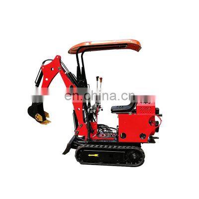 Multiple model mini excavator ce certified accessories small excavation machine