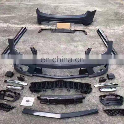 2007-2014 W204 High-quality Front Rear Bumper Side Skirts FOR Mercedes-Benz C-CLASS (W204) Refit Upgrade to C63 Full Bodykit