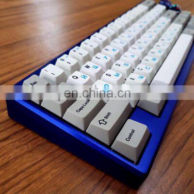 Anodised E-coated Aluminum Keyboard Case Custom Cnc Machining Keyboard 3D Machining Rapid Prototyping Manufacturer photo-2