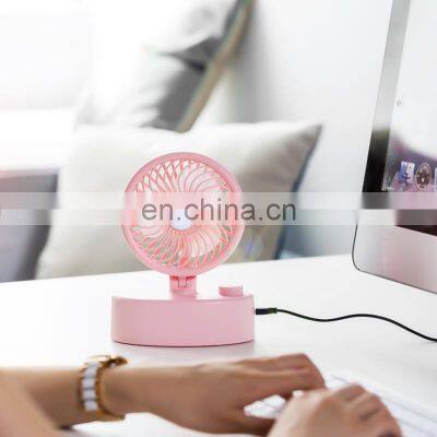 USB Small Oscillating Air li Ion Rechargeable Battery Fan photo-5