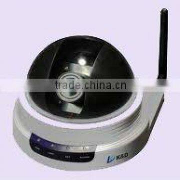 1/4' COMS/CCD Sensor MPEG4 Wireless Pan/Tilt Network Video IP Camera