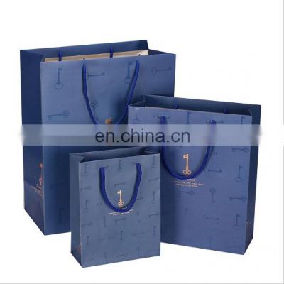 Custom logo printed paper bags with paper handle top quality paper bag