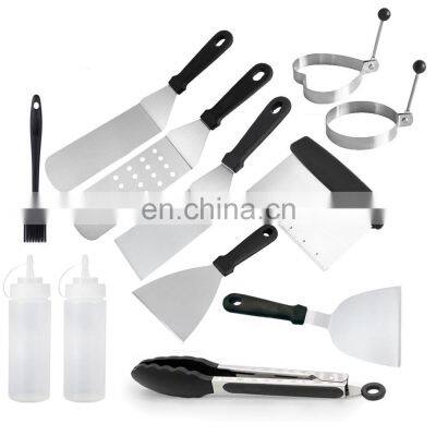 Professional Luxury Commercial Private Label Stainless Steel Set Kitchen Utensils