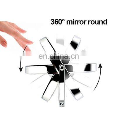 Hot Sale 360 Degree Rotate Stainless Steel Frame Wall Mirror 5l Magnifying Wall Mirror photo-4