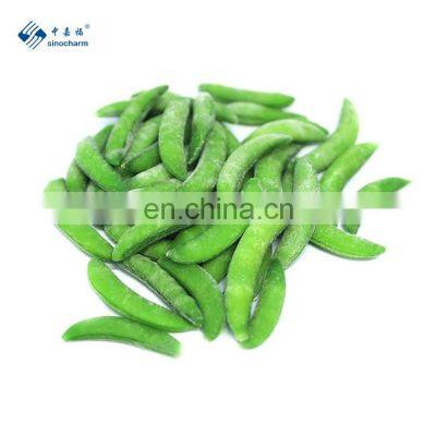 2022 New Crop   Sinocharm Frozen vegetables Length 4 - 9 cm   IQF Frozen Sugar Snap Peas