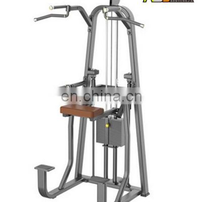 Commercial grade professional gym fitness equipment pull ups machine ASJ-S808 dip &chin Assist