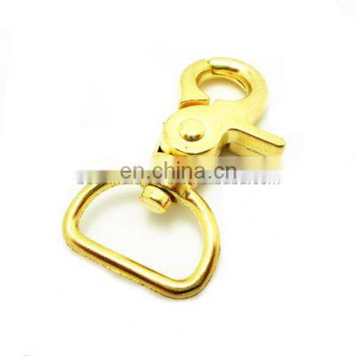 Fashion High Quality Metal Brass Plated Trigger Snap Hook Buckle