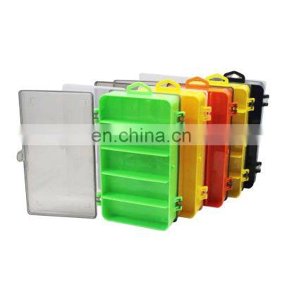 Double Face Fishing Bait Tackle Storage Lure Box Hard Plastic Fishing Accessories Tool Box photo-5
