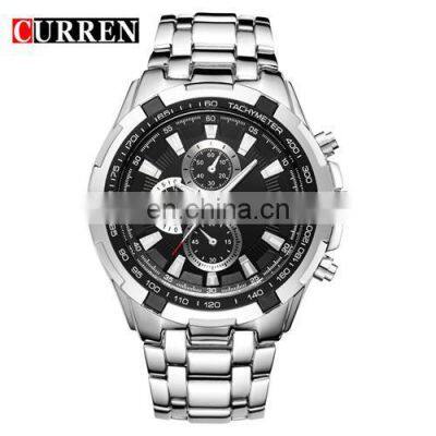 CURREN Casual Business Waterproof Quartz Steel Band Men's Watch