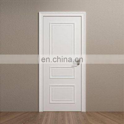 Commercial apartment room bathroom solid lowes contemporary white prehung soundproof interior wooden door