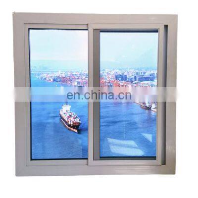 Modern house pvc track window prices Design High Quality Interior Pvc Profile Window Upvc Sliding Windows