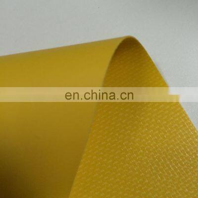 Factory Price 550gsm Fireproof Lkw Plane Pvc Coat Tarpaulin Bache Fire Retardant Pvc Tarpaulin in Roll photo-2