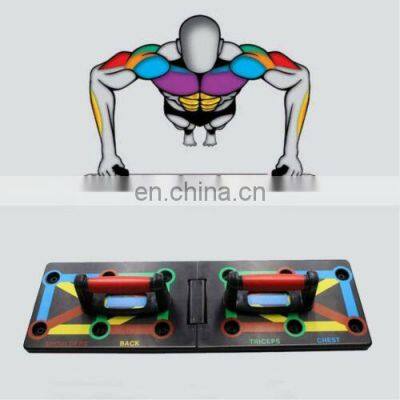 Push Up Rack Board Stand Table for Pushups Workout Fitness photo-3