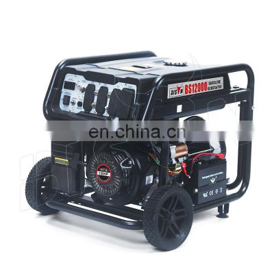 Bison China Power 10 Kw Generator Petrol Gasoline Portable Generators 10 kw Air Cooled