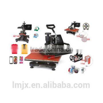 New Design 6 In 1 Cheap Heat Press Machine Digital T-shirt Printing Machine