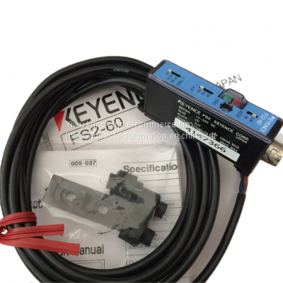 Reflection-to-fiber optic probe FS2-60P Brand New Authentic KEYENCE Fiberoptic Sensor FS2-60P