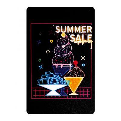 NFC Customized LED Light Smart Card Luminous Card photo-3