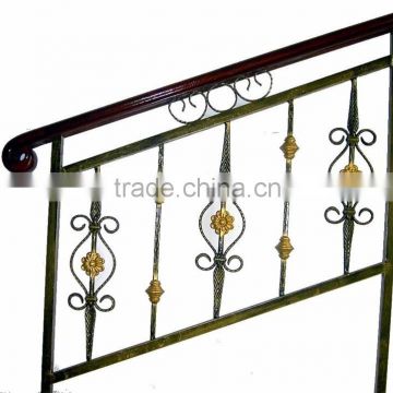 Outdoor Metal Stair Railing/Stair Glass Railing Prices/Stair Railing