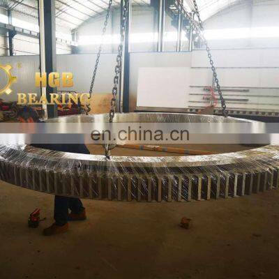 Larger Diameter Slewing Bearing 131.50.4000 With External Gear for Crane