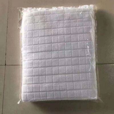 Factory Supply Ihram Hajj Clothing 100% Polyester Jacquard Muslim Haji Ahram Towel for Daily Use photo-5