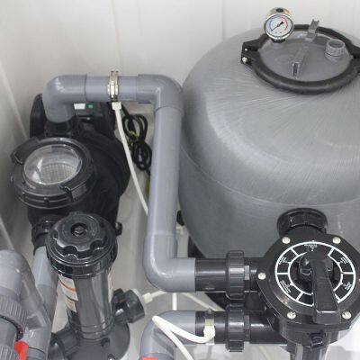 Outdoor Underground Swimming Pool Filter With Pump Chlorine Feeder Water Filter System for Inground Pools photo-6