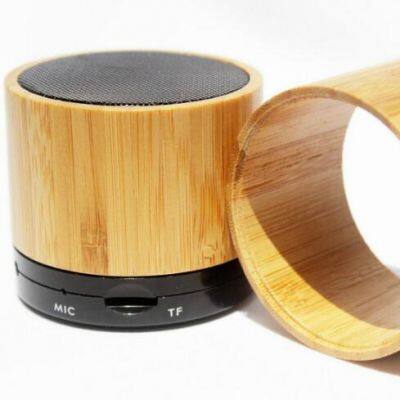 High quality real bamboo wood Bluetooth speaker from CASUN