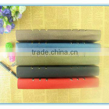 6 Rings Notebook With Leather Cover NSHY-1017 photo-3