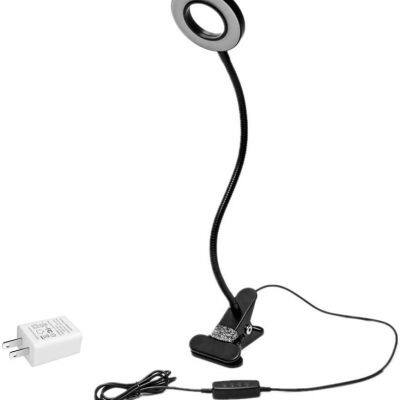 LED modern Table lamp Clip Reading Lights with USB Flexible Desk Night Light 3 Modes 9 Dimming Levels for Bed Headboard Light