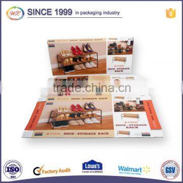 Competitive Price Recycle Outer cheap plain cardboard shoe boxes