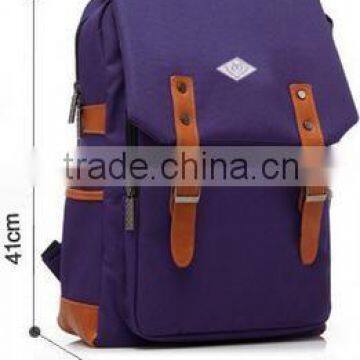 Canvas School Backpack Rucksack Teenagers Backpack 2016 Summer New Fashion Bag photo-4