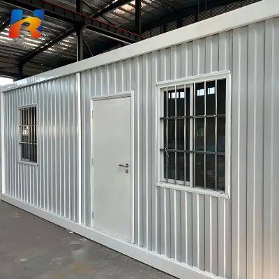 20FT 40FT High Quality Flat Pack Container House Customized Prefabricated Sandwich Package Flat Pack Container Office photo-2