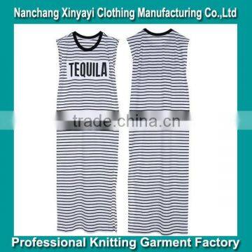 2015 New Arrival Summer Women Dresses For Mature Women Wear With High Vent From Direct Factory In China photo-2