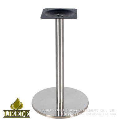 Wholesale Cheap Round Stainless Steel Dining Table Base Leg Circle Furniture Legs