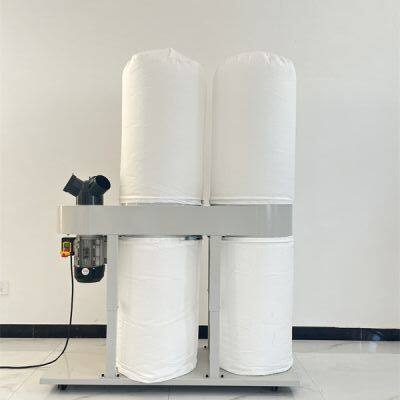 Woodworking and Effortless Sawdust Management 7.5kw High-Performance Bag-Mounted Dust Extractor photo-3