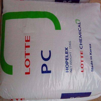 LOTTE PC-1100U Resina de PC de viscosidad media, resistente a la radiación UV, de grado de inyección. GRANULADOS DE PLÁSTICO DE RESINA DE POLICARBONATO photo-4