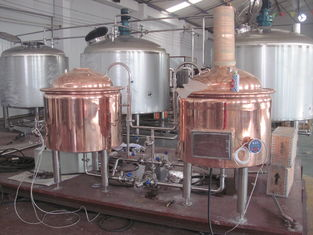 300L-1000L Red Copper Clad Brewery Machine for Craft Beer Making photo-5