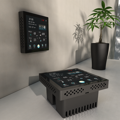 HRV Heat Recovery Ventilation System Controller CO2 PM2.5 TUYA APP AC 220V Smart Ventilation Fan Controller photo-3