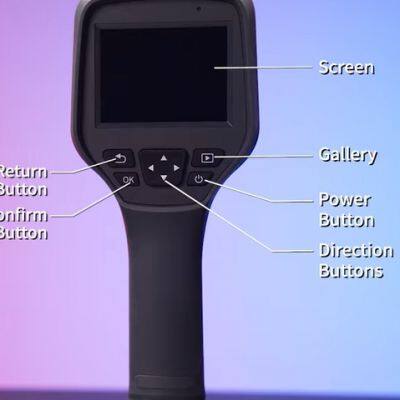 Raythink RM600G Handheld Thermal Camera With Full-Frame Temperature Analysis & USB Plug-and-Play