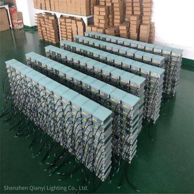 Qianyi Lighting Customized, Ip67 Waterproof, Stainless Steel Floor Tile Lights With Monochromatic Led Strips for Ground Lighting Projects photo-2