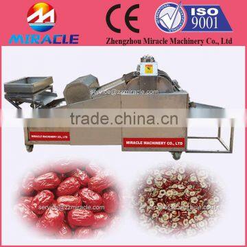 Hot selling dried dates cutter slicing stainless steel machine price