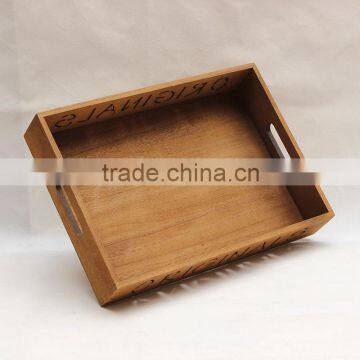 Antique Wooden Serving Trays photo-2