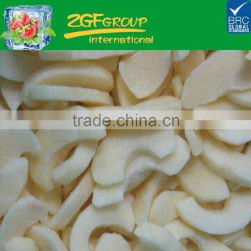 IQF frozen sliced apple with bulk packing