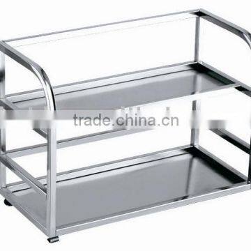 Stainless steel kitchen rack kitchen shelf 2 tiers JKD202A