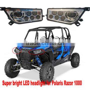 For Polaris Razor 1000 RZR XP Led Headlight DOT Emark ATV UTV razor polaris rzr xp 1000