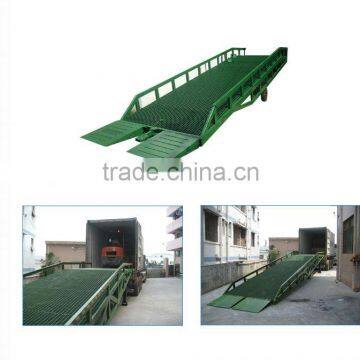 Loading ramp 10 Ton stable hydraulic mobile yard loading ramp