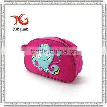 hot selling cosmetic bag with handle in dongguan