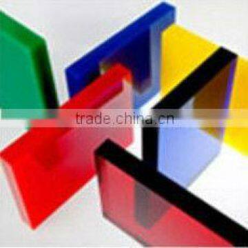 casting top class colored or transparent acrylic sheet