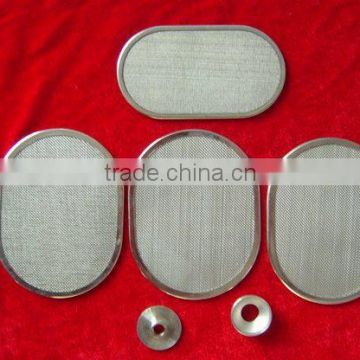 Wire mesh filter disc