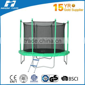 8ft preminum round trampoline with safety net